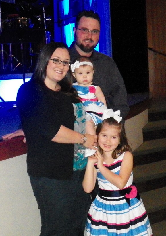 Jordyn and Kendyll dedicating their lives to walking with the spirit.