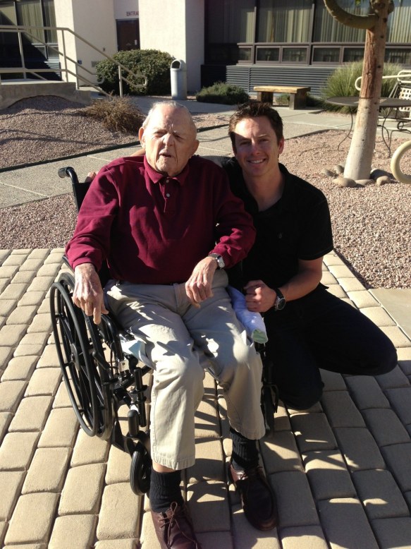 This is Jim with his grandson Tanner Foust whom some of you might know from the TV show "Top Gear".