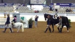 Abigail Lacombe on white Princess and Jordyn Taylor on dark Heartbreaker. What a pair!