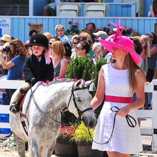 Leadline-done right! Lauren should be sporting the hat and dress.