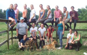 Lauren's camp with Dianne in 2005.  Who can name everyone in the picture?
