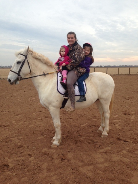 Snow is being a trooper!