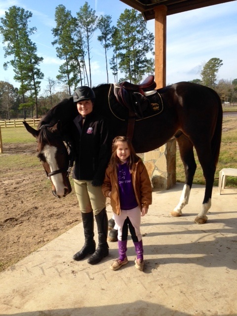 Jo with Lauren as she prepares to meet another challenging day on Bruno.