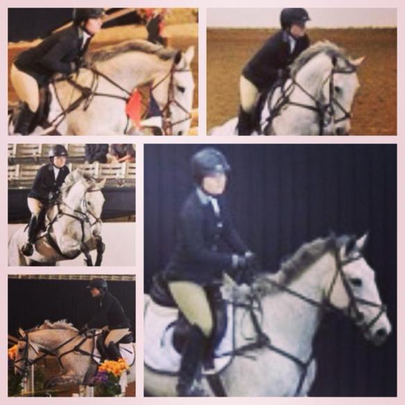 Lauren and Flagmount's Irish Freedom at the Winter Series.