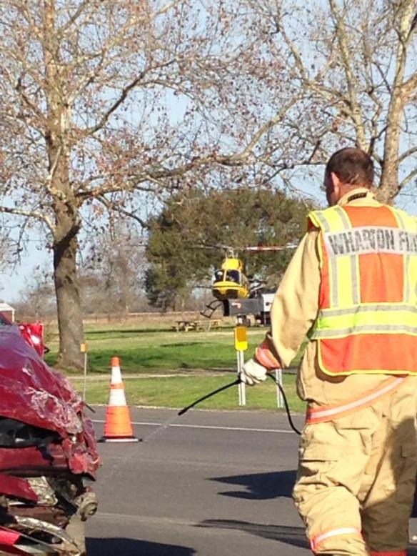 Life Flight landing!