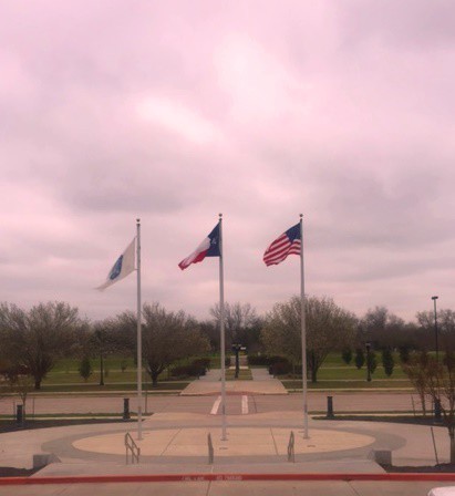 From the court house steps on a gloomy March day as the case was closed.